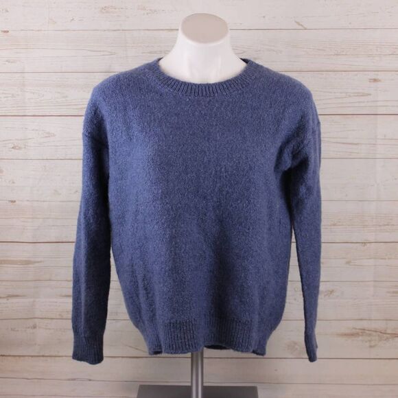 Magaschoni Sweaters - Magaschoni S Womens Mohair Wool Soft Blue Sweater